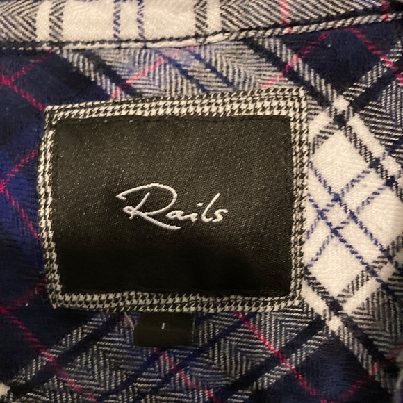 Rails flannel button down - Picture 2 of 3